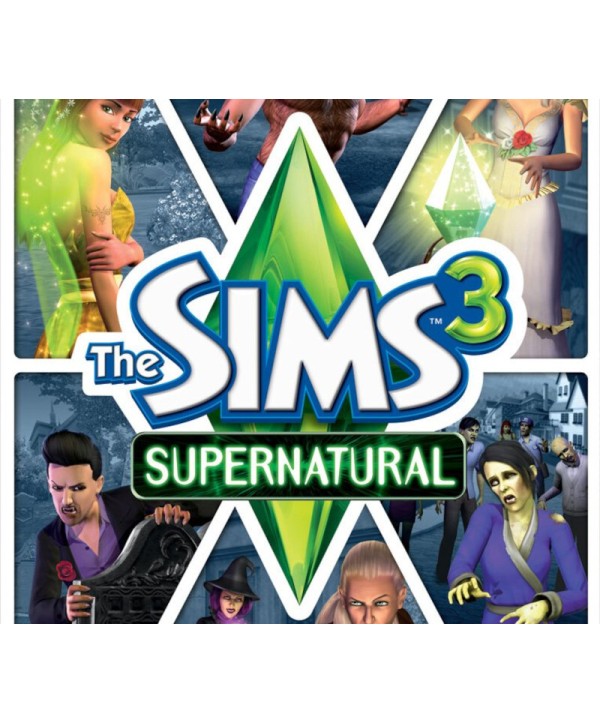 The Sims 3 - Supernatural DLC PL Origin Key EUROPE
